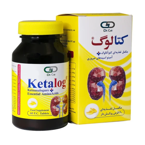 قرص کتالوگ دکتر گیل 60 عدد - Image 1