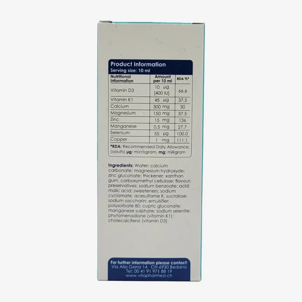 شربت اوستی کپ ویواتیون 200 میلی لیتر - Image 3