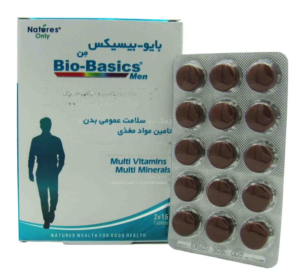 قرص مولتی ویتامین بایوبیسیکس آقایان نیچرز اونلی 30 عدد - Image 3