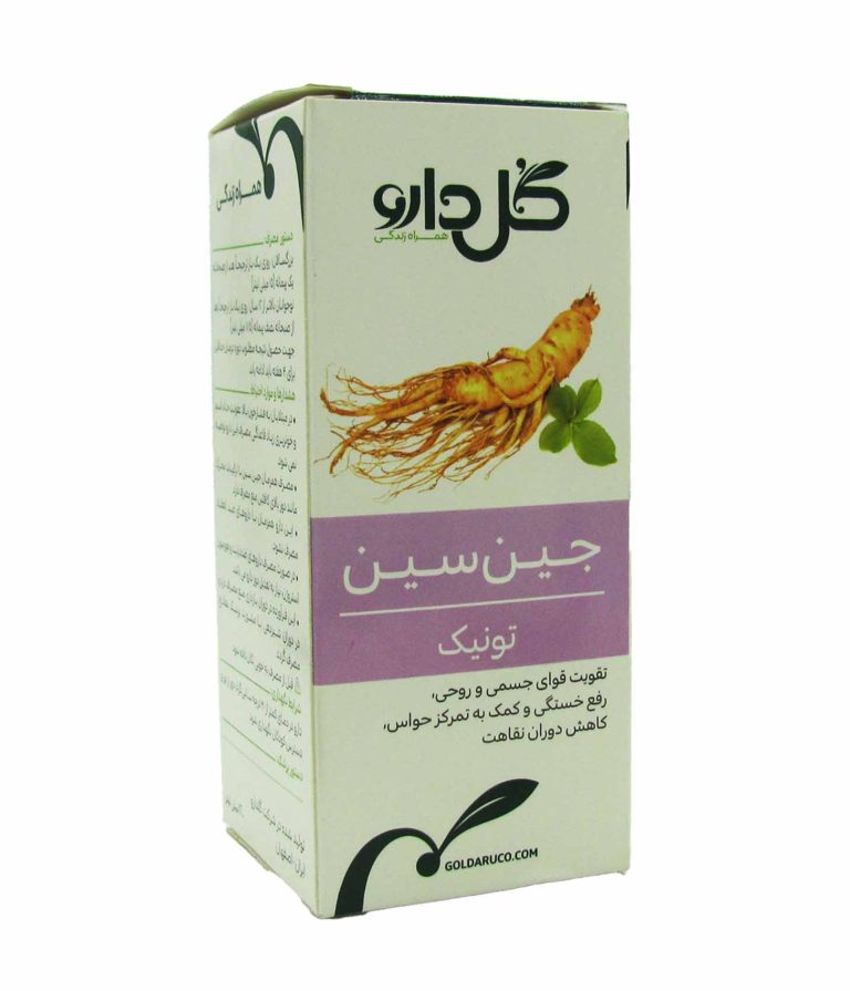 شربت جین سین گل دارو