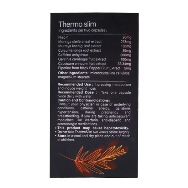 کپسول ترمو اسلیم آمیتیس نیک دارو 60 عدد