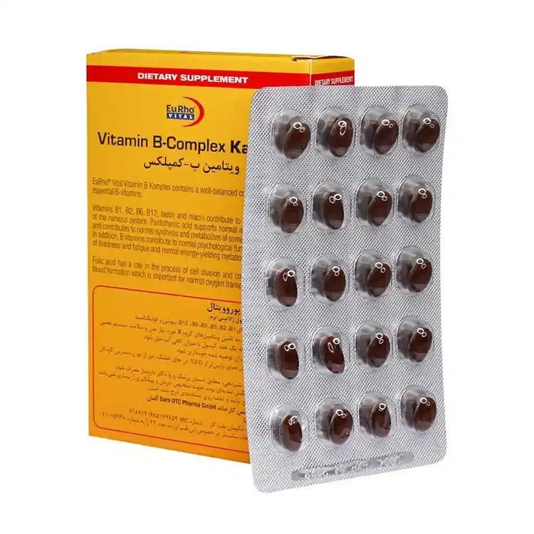 کپسول ب1 پلاس بکمپلکس یوروویتال 60 عدد