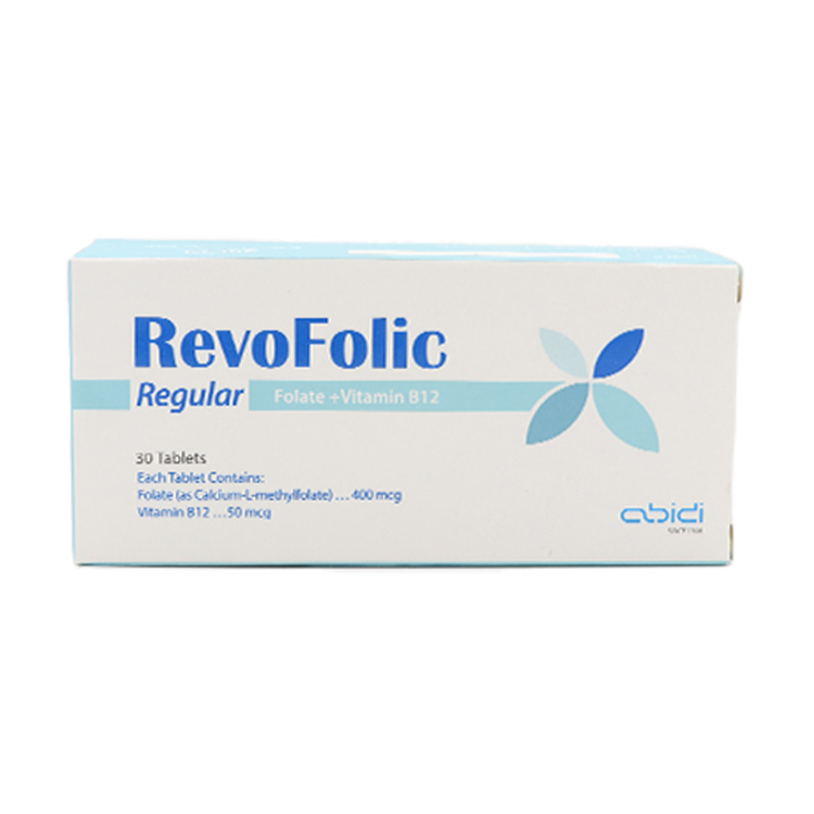 Abidi Revofolic Plus Regular 30 Tablets